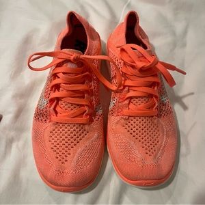 Like New! Nike Free RN Flyknit 2018 size 6 women’s running shoes